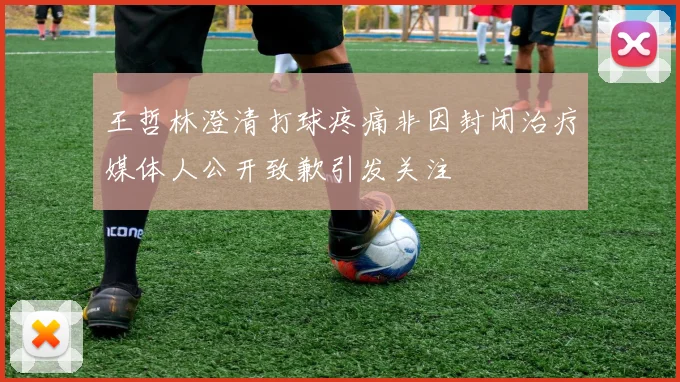 王哲林澄清打球疼痛非因封闭治疗媒体人公开致歉引发关注